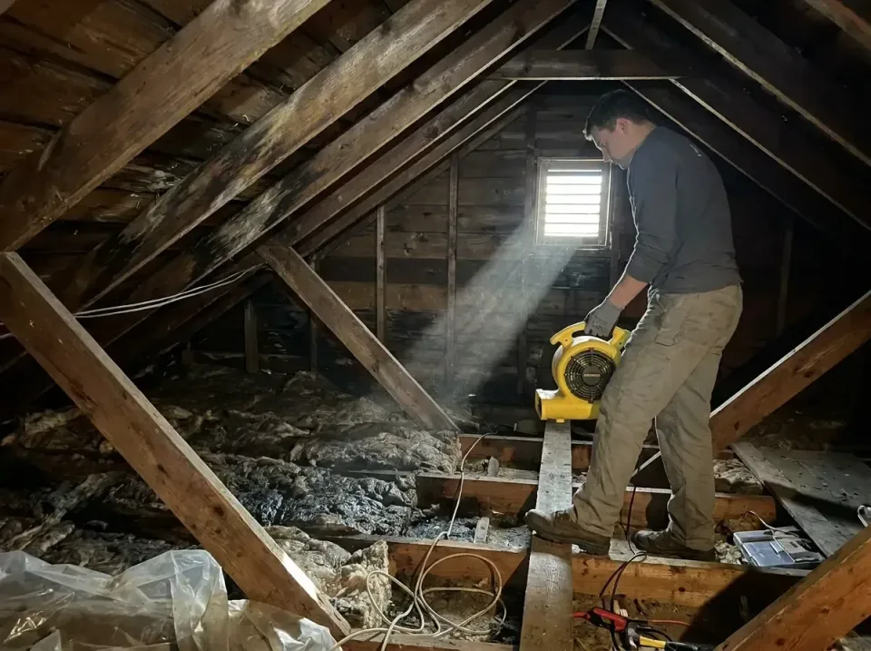 attic-water-damage-drying-proc-007 — frequently asked questions, Emergency Water Extraction & 24/7 Flood Response in Black R…